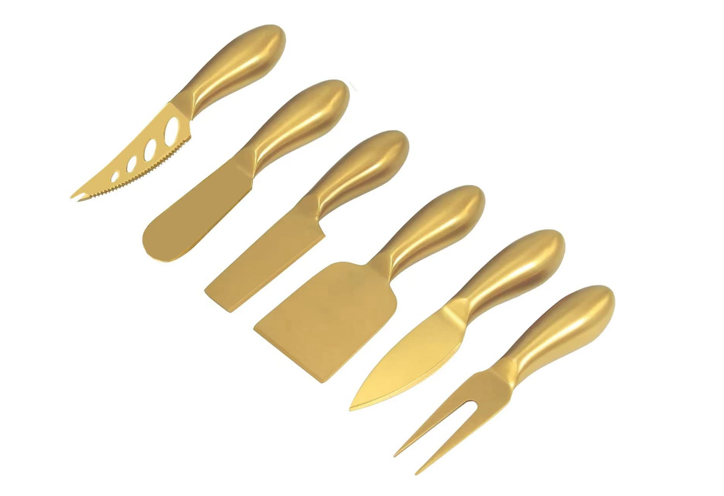 Gold Cheese Knife Set